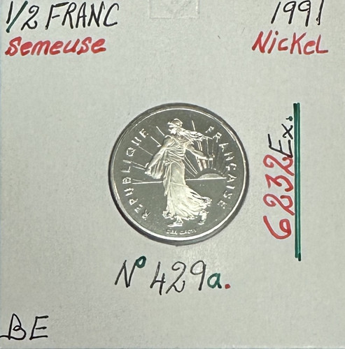 Franc semeuse 1991 - franc,