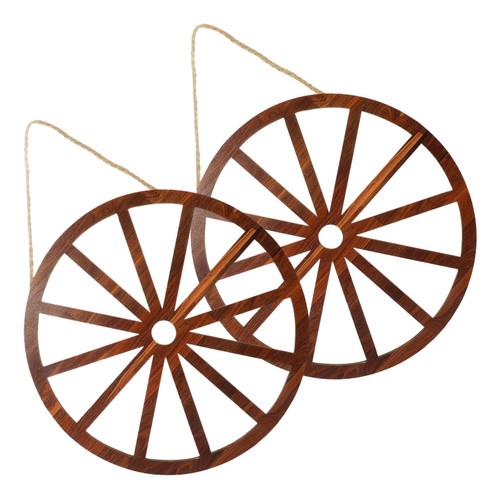 Pcs roue chariot en bois - chariot,