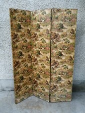 Ancien paravent papier imprimé design 60 ?