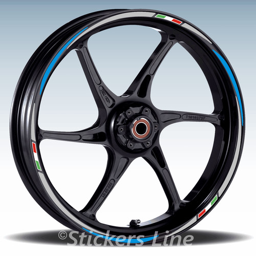 Autocollants roues moto - roues, bandes