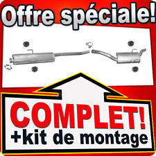 Ligne pot d'échappement pour PEUGEOT 806 2.0 121CH Silencieux