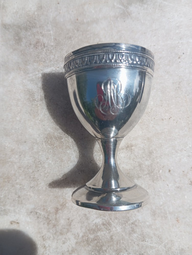 Ancien coqtier argent - coqtier,
