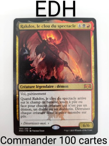 Mtg commander deck démons - mtg,