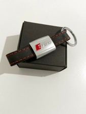 Porte clés S-line 4 cuir A5 A1 A4 S3 S4 S5 RS5 TFSI Q5 Q2 S-line SQ5 sportback