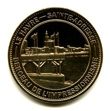 76 LE HAVRE Sainte-Adresse, Berceau de l'impressionnisme, 2013, Monnaie de Paris
