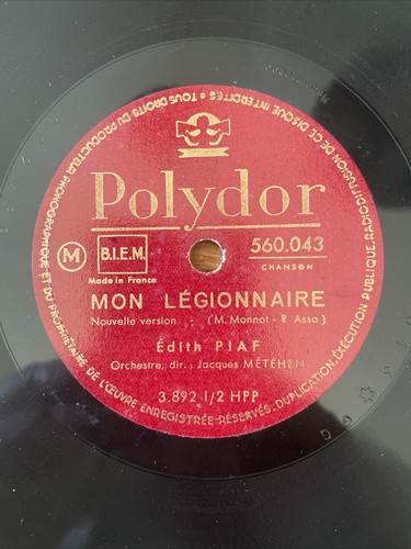 Rpm edith piaf - edith, piaf-