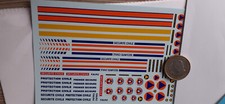 decals decalcomanie SECURITE CIVILE 1:43 a  pose facile