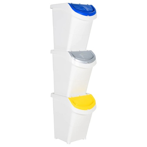 Poubelles empilables avec - poubelles,