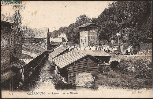Cherbourg lavoirs sur - cherbourg,