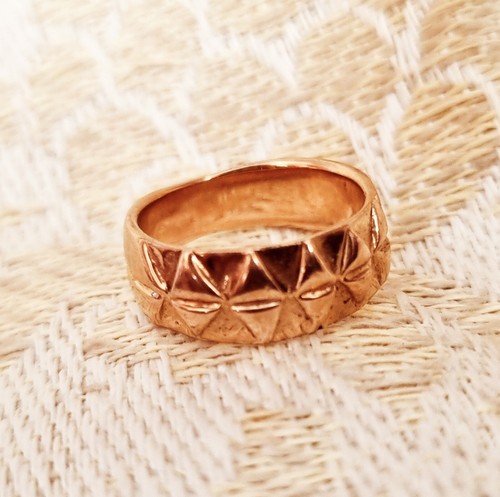 Bague jonc alliance plaqué - bague,