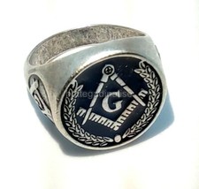 Bague Symbole Maçonnique En