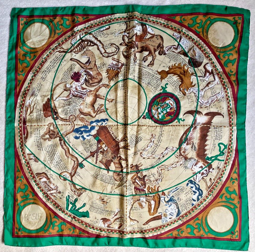 Basile foulard soie - en, vintage