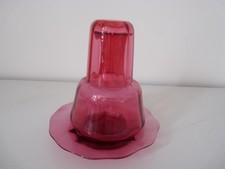 Valet de nuit Cristal rouge verrerie (18446)