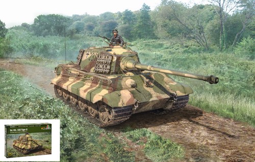 Italeri kfz 182 - sd.kfz., tiger