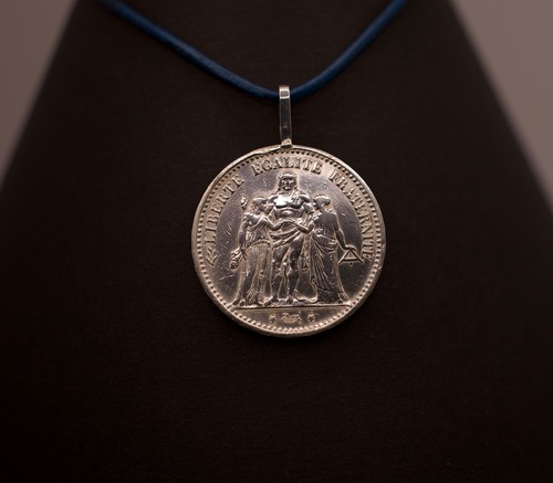 Pendentif avec pièce 5 - pièce, de