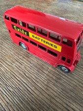 DINKY TOYS  DOUBLE DECK BUS EXIDE REF 291 MADE IN ENGLAND MECCANO LTD