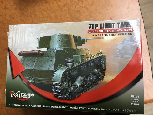 Maquette mirage char - maquette, 1/72-mirage