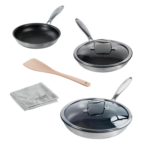 Set poêles frire en - à ,