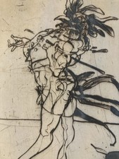 Belle Gravure lithographie