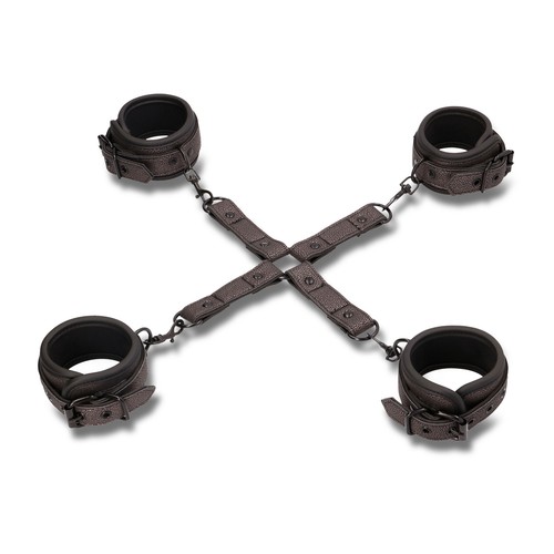 Bondage menottes en croix - &,