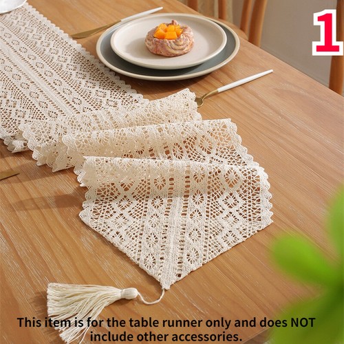 Dentelle vintage crochet table - dentelle,