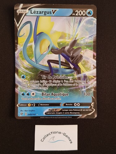 Carte pokémon lézargus - carte,