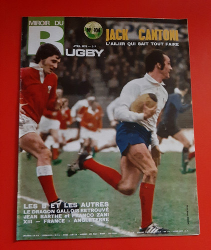 1970 miroir rugby 104 - 1970, n°104