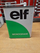 ancien bidon huile vide elf