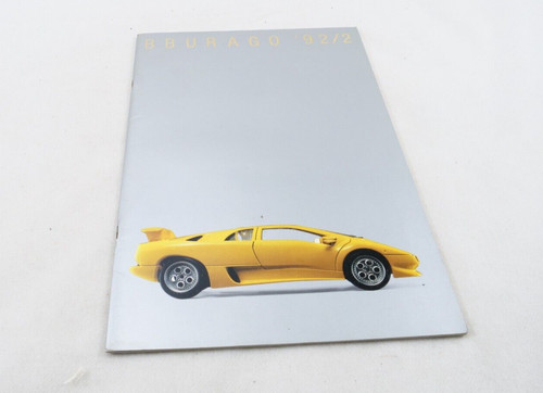 Brochure catalogue burago - brochure,
