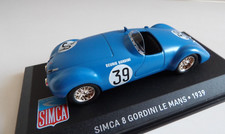 1/43 SIMCA 8 GORDINI Le Mans 1939 T42