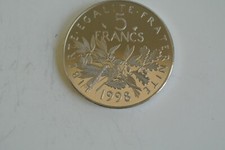 5 FRANCS SEMEUSE 1998  BE (FDC