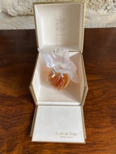L’ Air du temps, Coffret Nina Ricci, parfum 15ml, flacon cristal Lalique de 1951