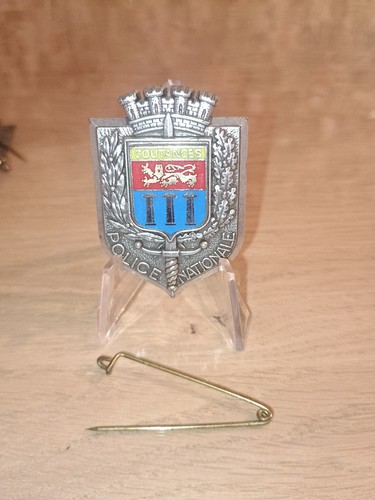 Blason insigne police
