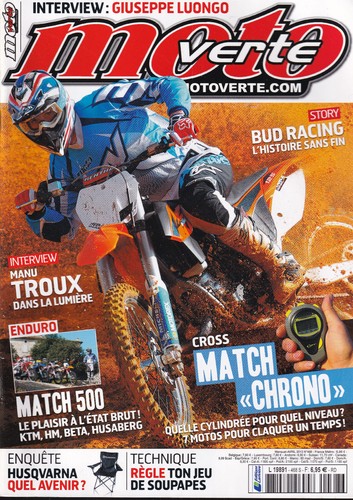 Moto verte 468 bud racing - bud,