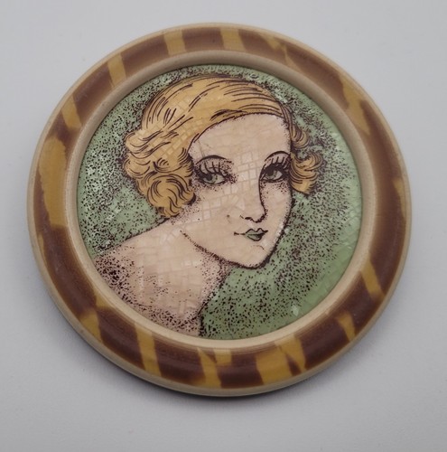 Broche art déco - art,