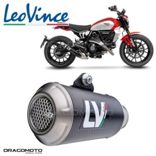 DUCATI SCRAMBLER 803 ABS Nightshift 2023-2024 Pot échappement Leovince Noir L...