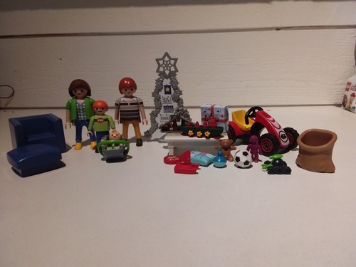 Playmobil lot noël sapin - playmobil, noËl/sapin