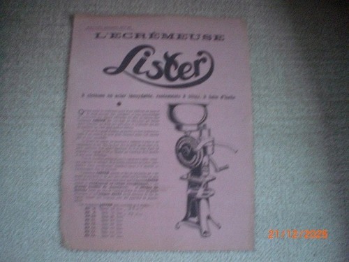 Ancien prospectus - ancien,