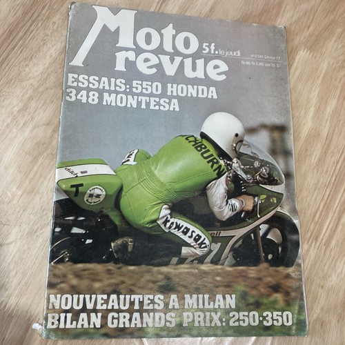 Magazine moto revue 1977 - moto,