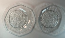 ASSIETTE EN VERRE DECOR FRUITS