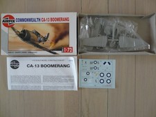 Maquette Avion 1/72 AIRFIX Ref 02099 Commonwealth CA-13 Boomerang
