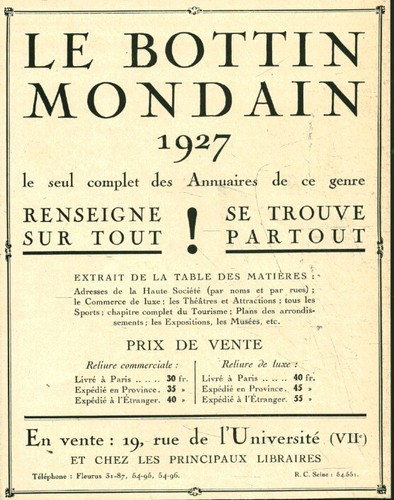 Publicité ancienne bottin - publicité,