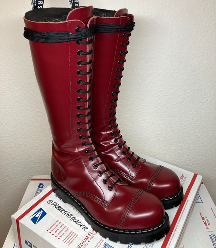Eye steel toe grinders 8 - toe,