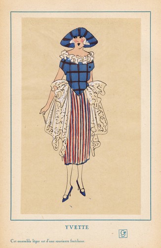 Mode art deco - art, yvette