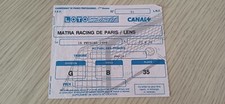 Ticket Matra RP vs. RC Lens
