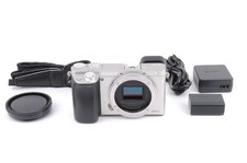 Sony Alpha A6000 Shutter count 9330 Silver [Near Mint] English Language #C1090