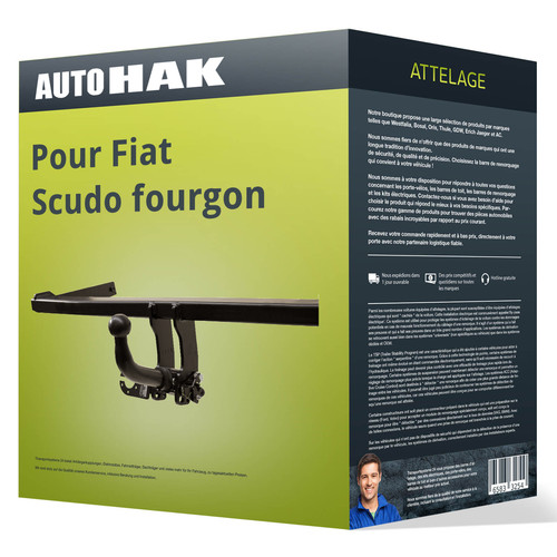 Attelage pour fiat scudo - fiat,