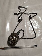 Flacon A Sels Metal Argenté