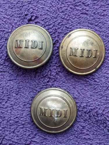 Tain boutons d uniforme - tain, :