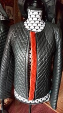 Veste cuir agneau - veste, d'agneau